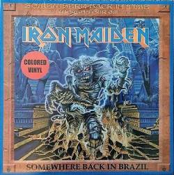 Iron Maiden (UK-1) : Somewhere Back in Brazil (LP)